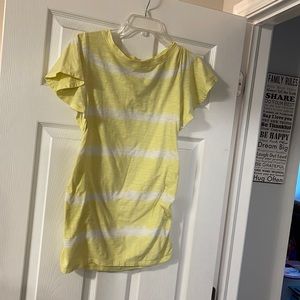 Isabel maternity scrunchy side shirt, XS